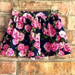 Floral Skort